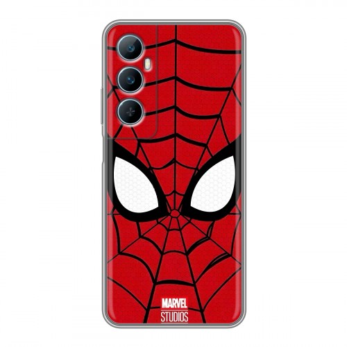 Дизайнерский силиконовый чехол для Realme C65 человек паук spiderman