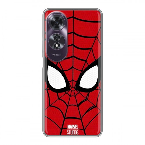Дизайнерский силиконовый чехол для OPPO A60 человек паук spiderman