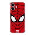 Дизайнерский силиконовый чехол для Iphone 16 Plus человек паук spiderman