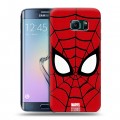 Дизайнерский силиконовый чехол для Samsung Galaxy S6 Edge человек паук spiderman