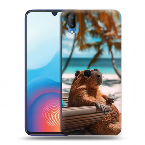 Дизайнерский пластиковый чехол для Vivo V11 Капибара