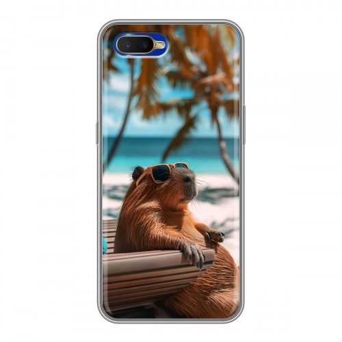 Дизайнерский силиконовый чехол для OPPO RX17 Neo Капибара