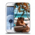 Дизайнерский пластиковый чехол для Samsung Galaxy Grand Капибара