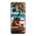 Дизайнерский силиконовый чехол для Vivo Y27 4G Капибара