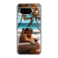 Дизайнерский силиконовый чехол для Google Pixel 8 Капибара