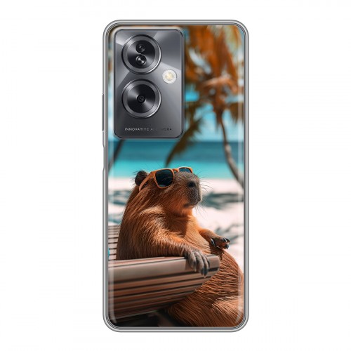 Дизайнерский силиконовый чехол для OnePlus Nord N30 SE 5G Капибара