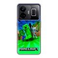 Дизайнерский силиконовый чехол для Realme GT3 Майнкрафт