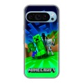 Дизайнерский силиконовый чехол для Google Pixel 9 Майнкрафт