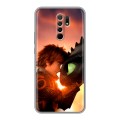 Дизайнерский силиконовый чехол для Xiaomi RedMi 9 Как приручить дракона