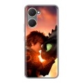 Дизайнерский силиконовый чехол для Vivo Y03 Как приручить дракона