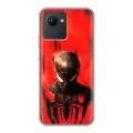 Дизайнерский пластиковый чехол для Realme C30 человек паук spiderman