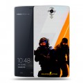 Дизайнерский силиконовый чехол для Homtom HT7 Контер страйк Counter strike