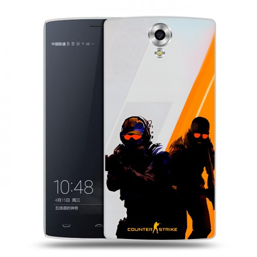 Дизайнерский силиконовый чехол для Homtom HT7 Контер страйк Counter strike