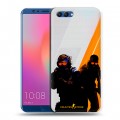 Дизайнерский пластиковый чехол для Huawei Honor View 10 Контер страйк Counter strike