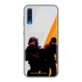 Дизайнерский силиконовый чехол для Samsung Galaxy A50 Контер страйк Counter strike