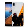 Дизайнерский пластиковый чехол для Xiaomi RedMi 7A Контер страйк Counter strike