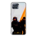 Дизайнерский силиконовый чехол для OPPO Reno4 Lite Контер страйк Counter strike