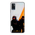 Дизайнерский пластиковый чехол для ZTE Blade A71 Контер страйк Counter strike