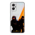 Дизайнерский силиконовый с усиленными углами чехол для OPPO A96 Контер страйк Counter strike