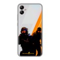 Дизайнерский силиконовый с усиленными углами чехол для Samsung Galaxy A04e Контер страйк Counter strike