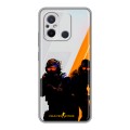 Дизайнерский пластиковый чехол для Xiaomi RedMi 12C Контер страйк Counter strike