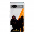 Дизайнерский пластиковый чехол для Google Pixel 7A Контер страйк Counter strike