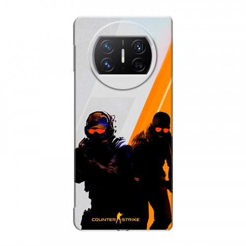 Дизайнерский пластиковый чехол для Huawei Mate X3 Контер страйк Counter strike