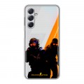 Дизайнерский силиконовый чехол для Samsung Galaxy M54 Контер страйк Counter strike