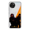 Дизайнерский силиконовый чехол для Itel S23 Контер страйк Counter strike
