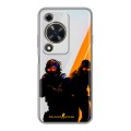 Дизайнерский силиконовый чехол для Huawei Nova Y72 Контер страйк Counter strike