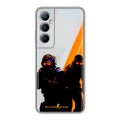 Дизайнерский силиконовый чехол для Realme C65 Контер страйк Counter strike