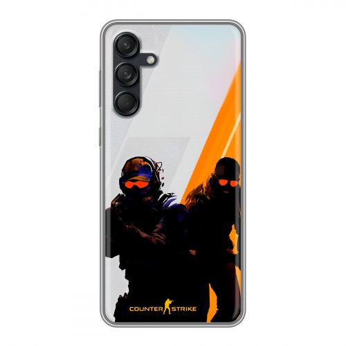 Дизайнерский силиконовый чехол для Samsung Galaxy M55 Контер страйк Counter strike