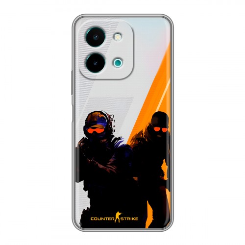 Дизайнерский пластиковый чехол для Vivo Y28 Контер страйк Counter strike
