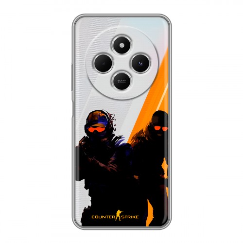 Дизайнерский пластиковый чехол для Redmi 14C Контер страйк Counter strike