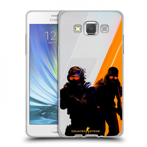 Дизайнерский пластиковый чехол для Samsung Galaxy A5 Контер страйк Counter strike
