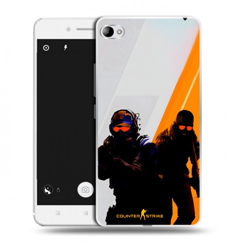 Дизайнерский пластиковый чехол для Lenovo S90 Контер страйк Counter strike