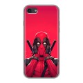 Дизайнерский силиконовый чехол для Iphone 7 Дедпул Deadpool