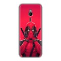 Дизайнерский силиконовый чехол для Nokia 230 Дедпул Deadpool