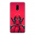 Дизайнерский пластиковый чехол для Nokia 6 Дедпул Deadpool