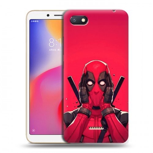 Дизайнерский пластиковый чехол для Xiaomi RedMi 6A Дедпул Deadpool