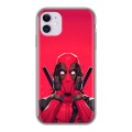 Дизайнерский силиконовый чехол для Iphone 11 Дедпул Deadpool