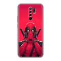 Дизайнерский силиконовый чехол для Xiaomi RedMi 9 Дедпул Deadpool