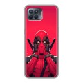 Дизайнерский силиконовый чехол для OPPO Reno4 Lite Дедпул Deadpool
