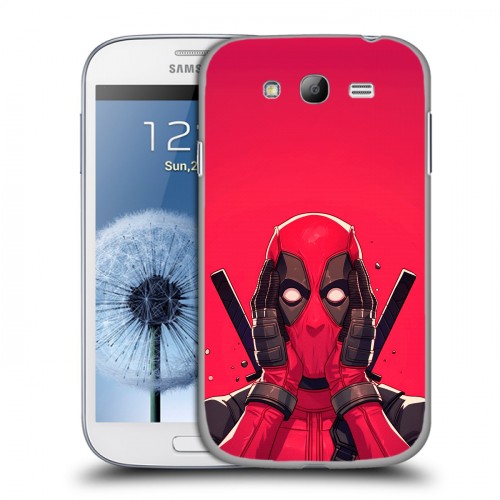 Дизайнерский пластиковый чехол для Samsung Galaxy Grand Дедпул Deadpool