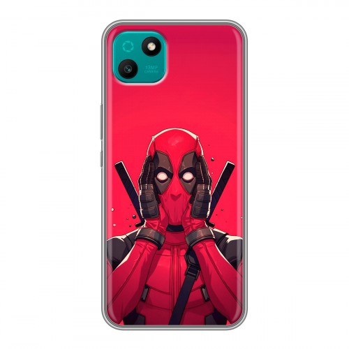 Дизайнерский силиконовый чехол для Wiko T10 Дедпул Deadpool