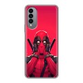 Дизайнерский силиконовый чехол для Wiko T50 Дедпул Deadpool
