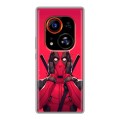 Дизайнерский силиконовый чехол для Tecno Phantom X2 Pro Дедпул Deadpool