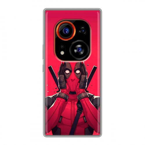Дизайнерский силиконовый чехол для Tecno Phantom X2 Pro Дедпул Deadpool