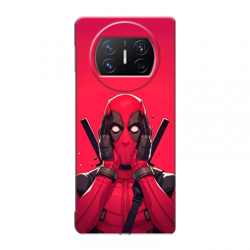 Дизайнерский пластиковый чехол для Huawei Mate X3 Дедпул Deadpool