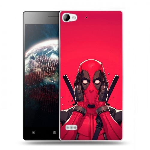 Дизайнерский пластиковый чехол для Lenovo Vibe X2 Дедпул Deadpool